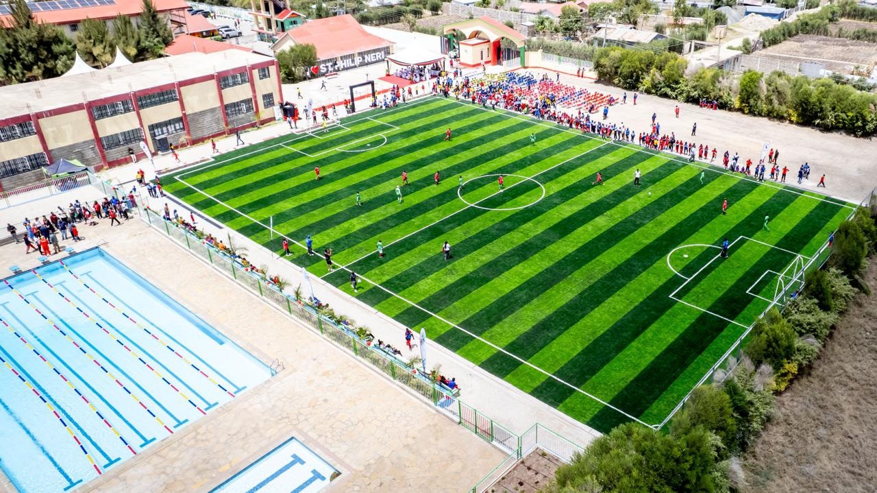 A New Era Begins: St. Philip Neri School Unveils its Ultra-Modern Sports Complex 🏊‍♂️⚽